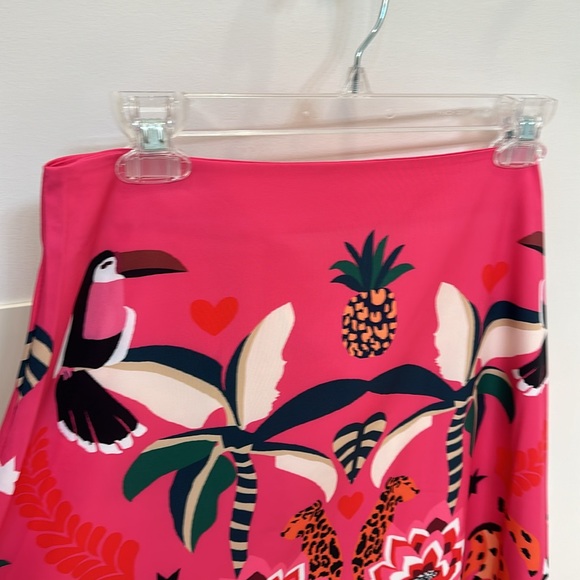 Designer inspired, brand new, never worn jungle print maxi skirt, L - Picture 3 of 5